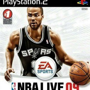 NBA Live 09 PS2 (Sony PlayStation 2, 2008)